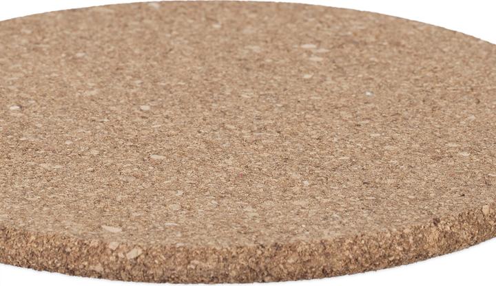 Immagine prodotto Relaxdays Sottobicchieri di sughero (4 x, Pan coaster)