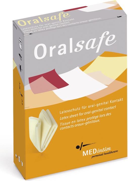 Image du produit Medintim Oralsafe Toile à Lécher Vanille (8 pcs)