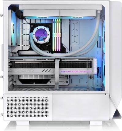 Actual product image Thermaltake Ceres 330 TG ARGB Snow White (ATX, mATX, Mini-ITX)