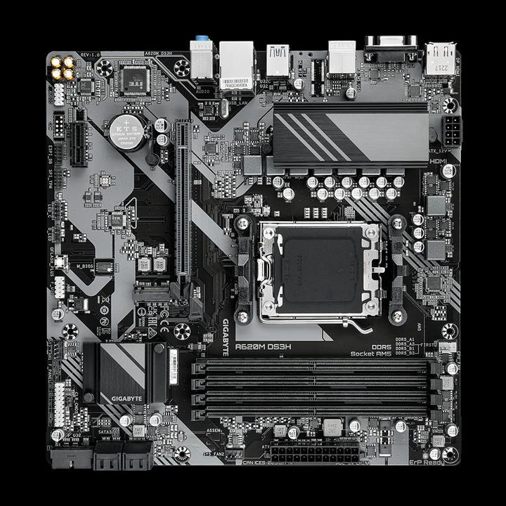 Produktbild Gigabyte A620M DS3H (AM5, AMD A620, mATX)