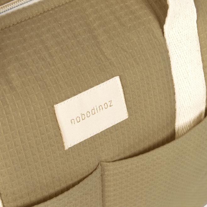 Image du produit Nobodinoz Sac à langer imperméable Gala Opera - Vert olive