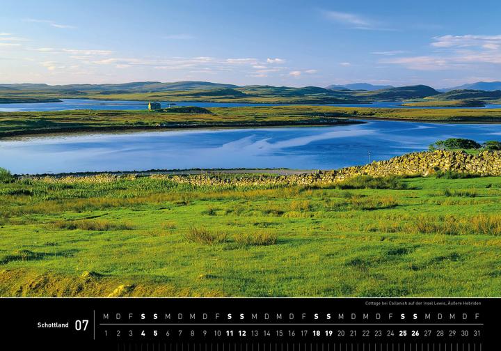 Produktbild Schottland Premiumkalender 2026 (50 x 35 cm, Harter Einband, Deutsch)