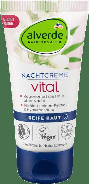 Image du produit dm alverde Crème de nuit Vital Peptides de lupin bio (Crème de nuit)