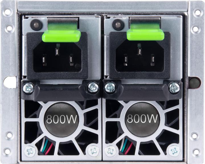Actual product image Silverstone SST-GM800C-PF - Gemini 800C Platinum 800W+800W 2U CRPS Redundant Power Supply (800 W)