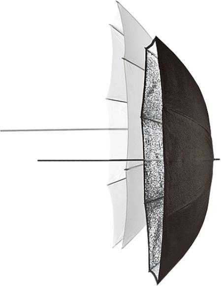 Produktbild Elinchrom Prolinca Schirm-Set 83 cm silber/transparent (Schirm, 83 cm)