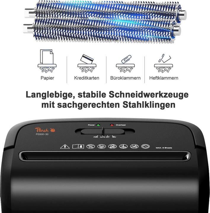 Actual product image Peach PS500-30 (Particle cut)