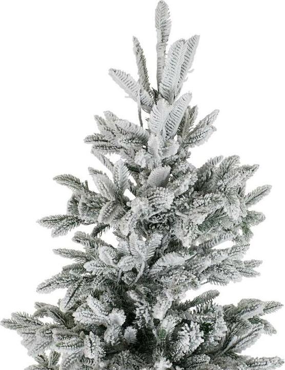 Produktbild DKD Home Decor Weihnachtsbaum Weiss grün Polyäthylen Verschneit 140 x 140 x 210 cm (210 cm)
