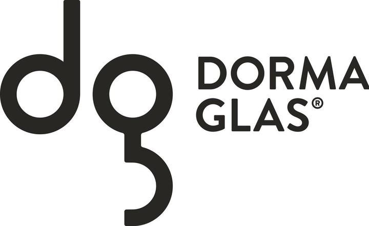 Dormakaba Dorma Glas glass door lock non-locking Rondo TS 8-10mm, aluminium black matt