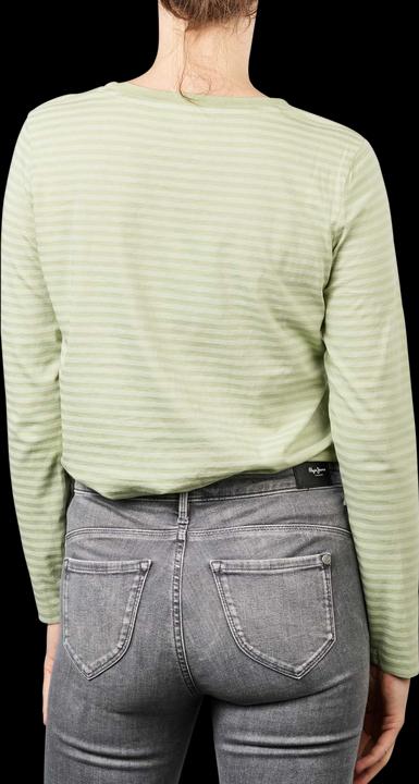 Immagine prodotto Marc O'Polo T-Shirt a manica lunga girocollo multi/banco di menta (XL)