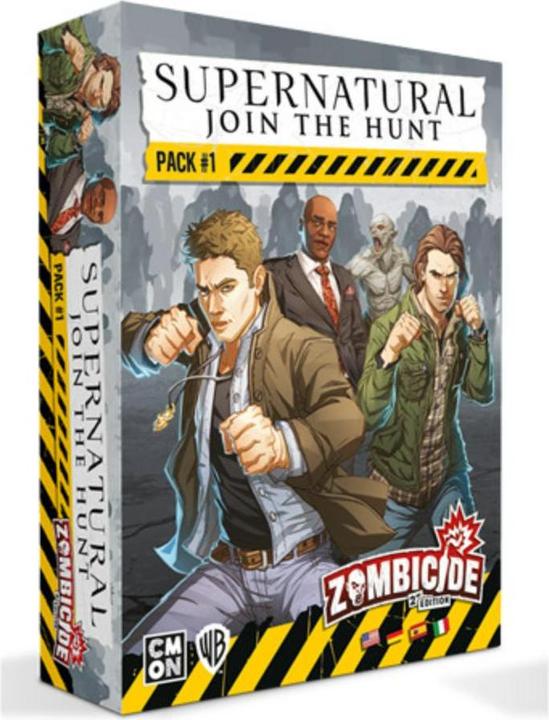 Actual product image Cmon Zombicide 2nd Edition - Supernatural: Join the Hunt Pack 1, Board Game, for 1-6 players, Ages 14+. (German)