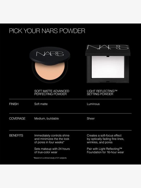 Produktbild NARS Cosmetics Soft Matte Advanced Perfecting Powder Seafront (SEAFRONT)
