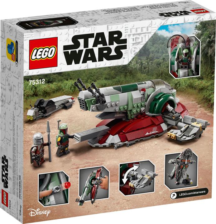 Immagine prodotto LEGO Star Wars 75312 L'astronave di Boba Fett (75312, LEGO Star Wars)