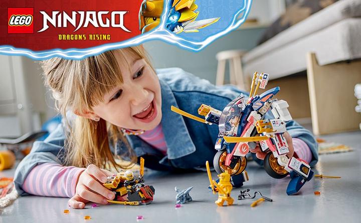 Produktbild LEGO Ninjago Soras Mech verwandelt sich in ein Rennrad (71792). (71792, LEGO Ninjago)