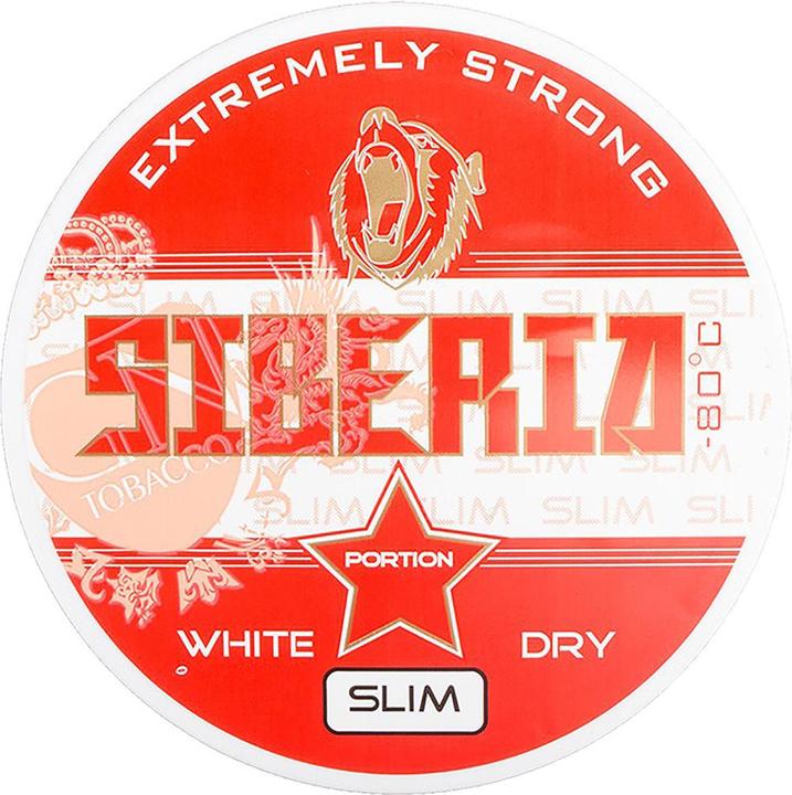 Siberia Red White Dry Slim (White Portion)