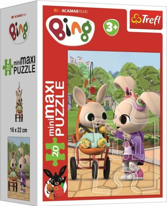 Actual product image Trefl Puzzle Bing: Coco and Charlie 20 pieces (20 pieces)