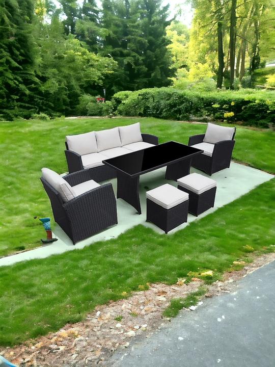 Produktbild Jet-Line Garten Lounge möbel Havanna schwarz