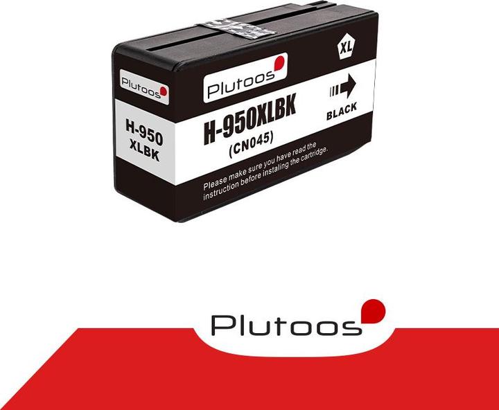 Image du produit Plutoos HP 950XL Cartouche XXL compatible, noire CN045AE