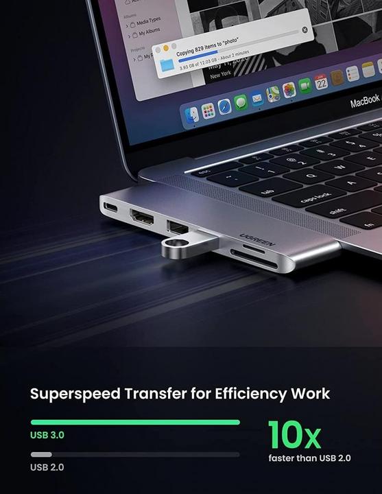 Produktbild Ugreen CM380 (USB-C, 6 Ports)