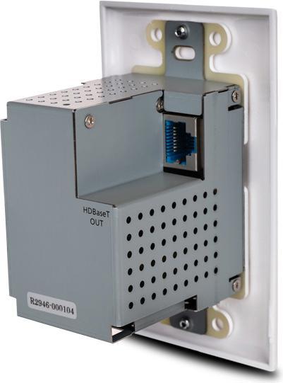 Actual product image Atlona Wallplate HDBaseT extender set for HDMI with USB (0.07 m, HDMI)
