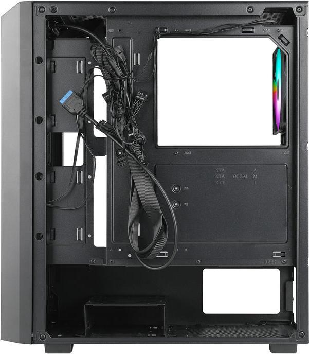 Image du produit Azza Boitier Moyen Tour ATX Fighter RGB avec panneau vitré (Noir) (mATX, ITX, ATX)