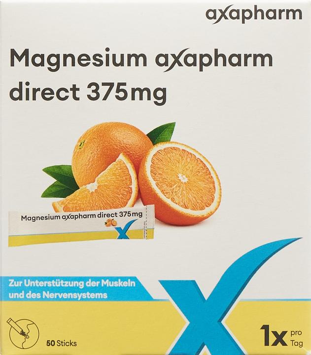 Produktbild Axapharm Magnesium direct (50 Stück, Pulver, 160 g)