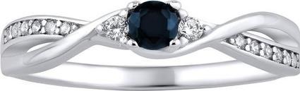 Silvego - Silver ring with real natural sapphire JJJR1100SAP - Circuit: 46 mm (46, 925 Silber)