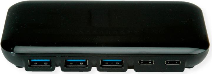Produktbild Roline USB 3.2 Gen 2 Hub, 7-fach (3x Typ C + 4x Typ A) (USB-C, 7 Ports)