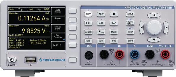 Actual product image Rohde & Schwarz 5¾Digit Multimeter, 480000 Digits (CAT II 600V)