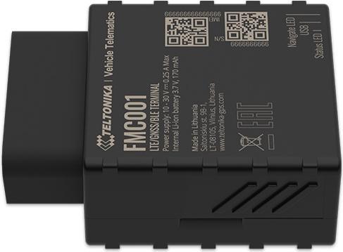 Image du produit Teltonika FMC001 - LTE Cat. 1 Tracker avancé plug-and-play avec Bluetooth
