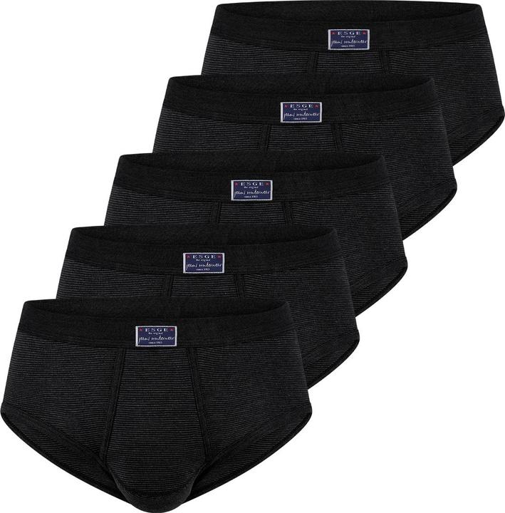 Immagine prodotto ESGE Confezione da 5 - Slip di jeans a costa fine con pannello in rete (XL, Confezione da 5 pezzi)