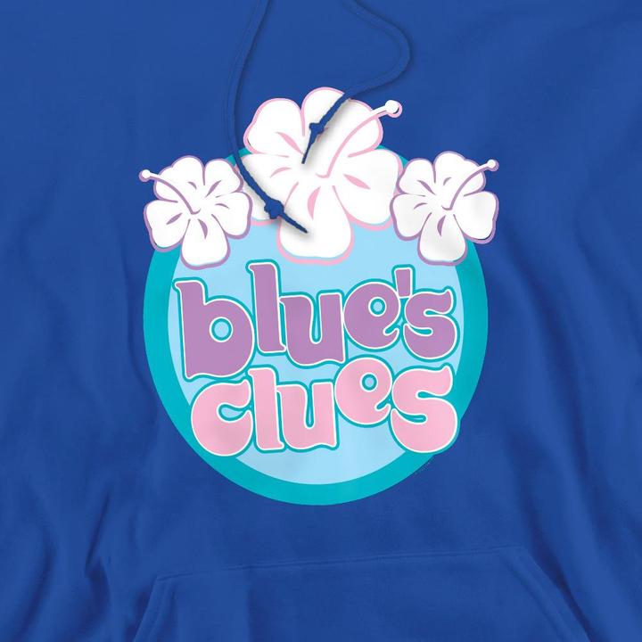 Immagine prodotto Blue´s Clues Blue's Clues Hawaiian Felpa con Cappuccio Fiori Uomo (L)