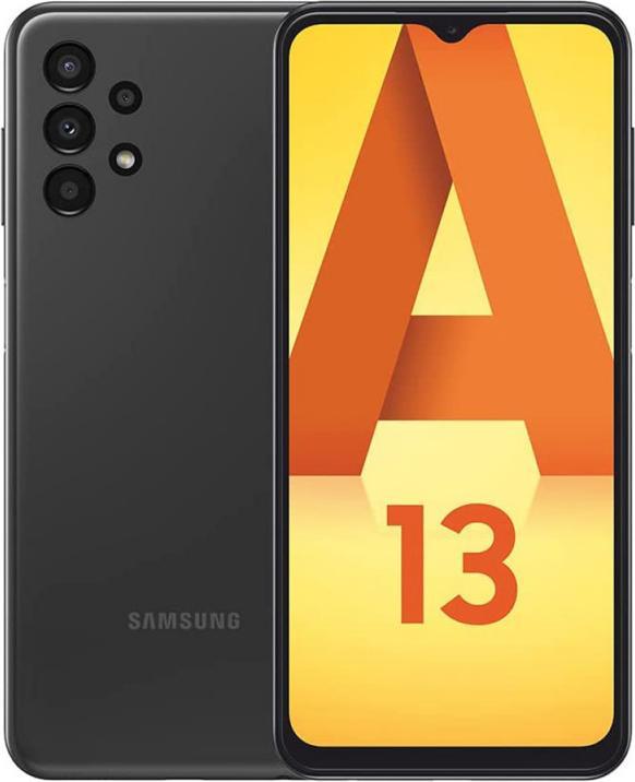 Actual product image Samsung Galaxy A13 EU (32 GB, Black, 6.60", Dual SIM, 50 Mpx, 4G)
