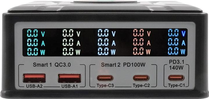 Image du produit Exsys Station de charge multiport haute puissance 260W (260 W)