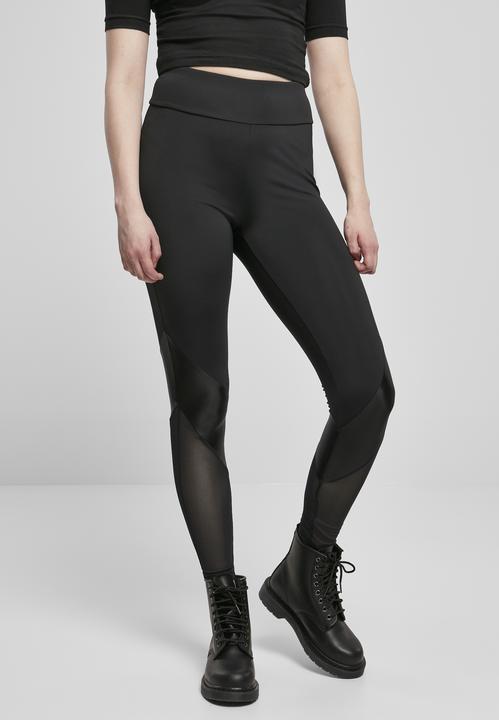 Urban Classics Ladies Highwaist Mixed Tech Leggings