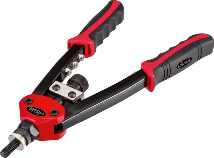 Vigor Nietzange für Blindnieten und Nietmuttern ∙ universal ∙ V3735 ∙ 320 mm ∙ Anzahl Werkzeuge: 9 (320 mm)