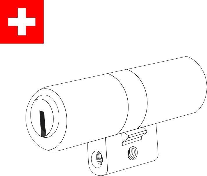 Produktbild Nuki Montageplatte A für CH-Rundprofilzylinder