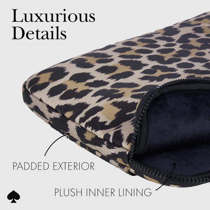Image du produit Kate Spade Manchon tampon - Pokrowiec MacBook Pro 14" / Notebook 14" (Classic Leopard) (14")