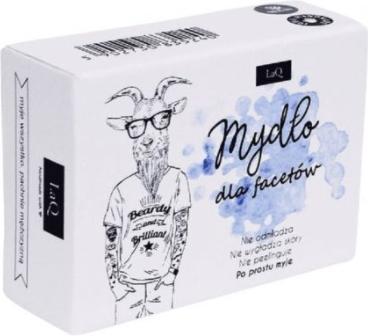 Immagine prodotto LaQ Sapone per uomini sapone dal profumo maschile con carbone attivo e burri preziosi - 85ML (85 ml)