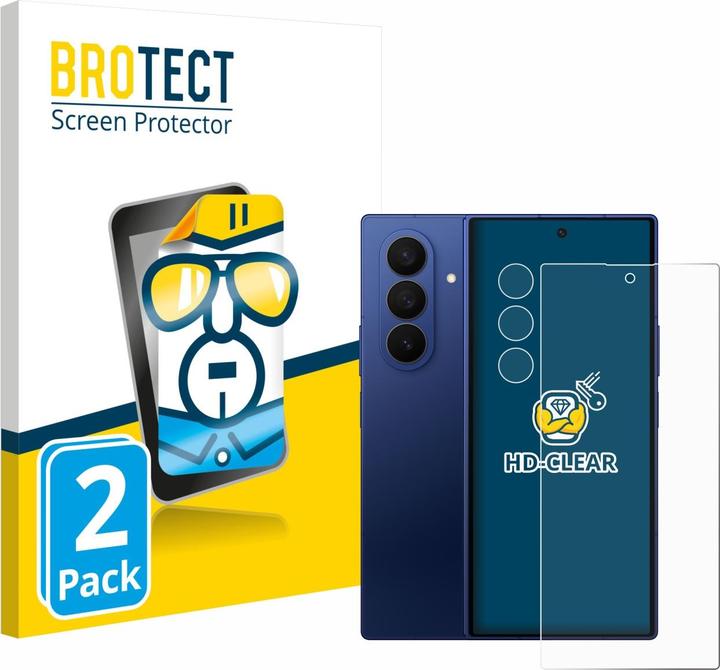 Actual product image BROTECT Screen Protector Clear (2 Piece, Samsung Galaxy Z Fold7)