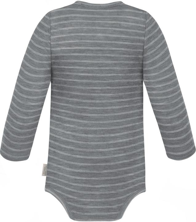 Produktbild Normani 3er Pack Baby Merino Langarm Wickelbody für Junge und Mädchen - 9355 (56)