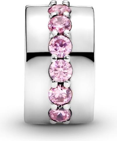 Produktbild Pandora Pink Shining Path Charms/Beads (1.06 cm, Silber)