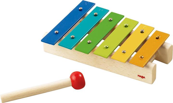 Actual product image Haba Metallophone (German, English, French, Italian)