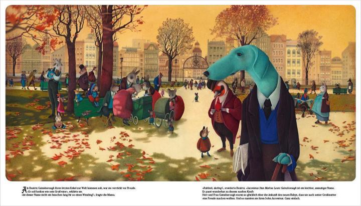 Produktbild Das Stundenbuch des Jacominus Gainsborough (Deutsch, Rébecca Dautremer, 2019)
