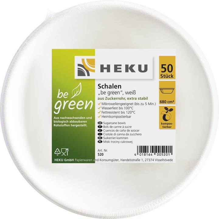 Produktbild Widmann Be Green Schalen, Kompostierbar:5 (50 x)
