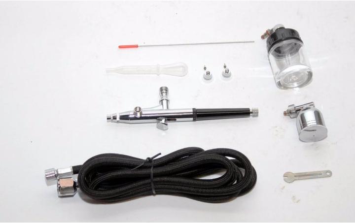 Actual product image Siva Airbrush set with spray nozzle