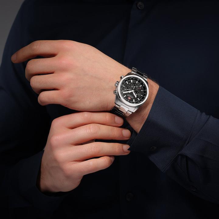 Immagine prodotto Swiss Military Hanowa Navalus Pro Chrono (Cronografo, Fatto in Svizzera, 43 mm)