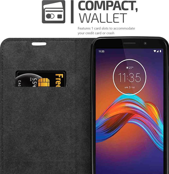 Image du produit Cadorabo Book Couverture magnétique invisible (Motorola Moto E6 Play)