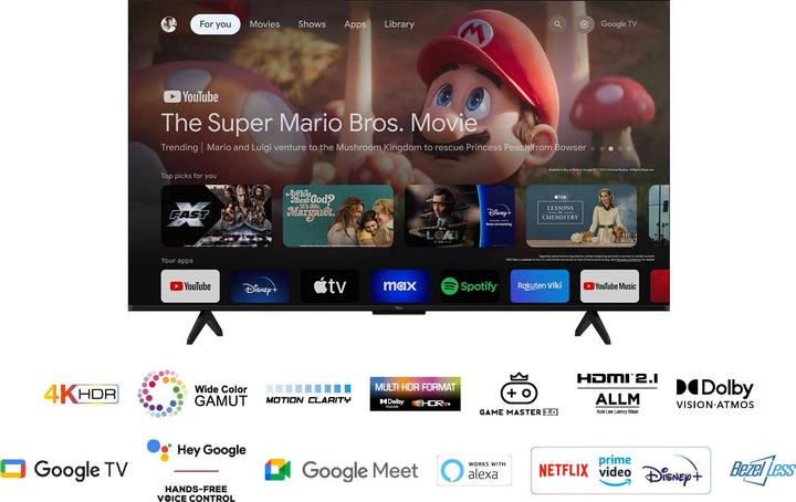 Actual product image TCL 50P79B (50", P79B, LED, 4K, 2024)