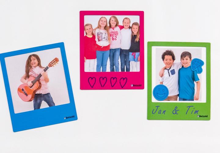 Produktbild Betzold Magnetische Bilderrahmen, 12 Stück mit Motiv-Magneten (12 x)