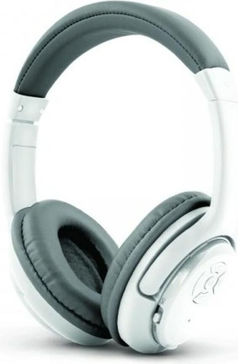 ESP eranza Libero Headset Head-band Bluetooth Grey, White (keine Geräuschunterdrückung, 6 h, Kabellos)